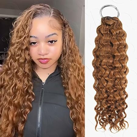 [Style Icon] Auburn Brown Crochet Human Hair Pre Looped Afro Kinky V Bulk Natural Curly Hair for Kinky Twist Crochet Braiding Hair Dark Brown 56 Gram/Pack